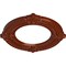 Ekena Millwork Benson Ceiling Medallion (Fits Canopies up to 6 1/8"), 11 1/8"OD x 6 1/8"ID x 5/8"P, Firebrick CM11BNFIF - alternate 4